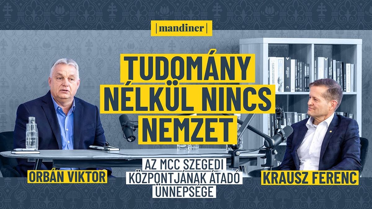 Orbán Viktor: A mesterséges intelligencia kinyitja a kaput a középszer előtt