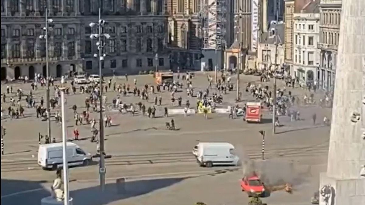Robbanás történt Amszterdam belvárosában (VIDEÓ)
