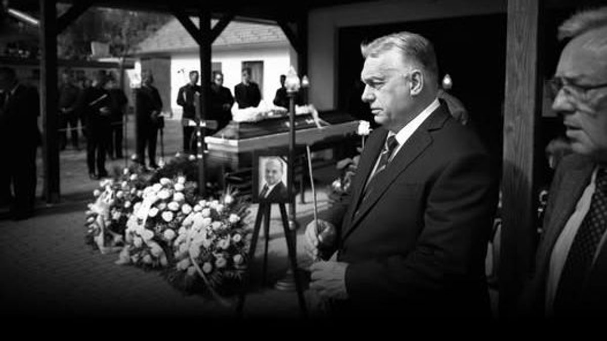 Így búcsúzott egykori harcostársától Orbán Viktor (FOTÓ)