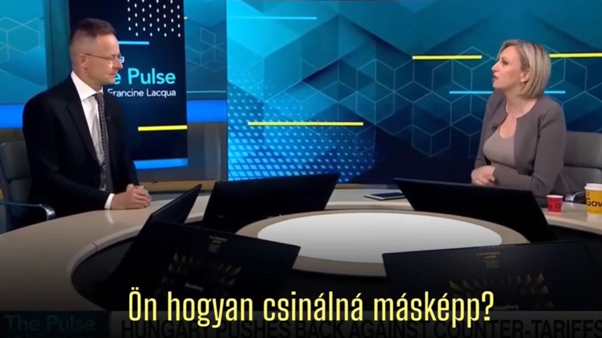 Itt van magyarul a teljes Bloomberg-interjú: Szijjártó Péter leiskolázta az amerikai újságírót (VIDEÓ)
