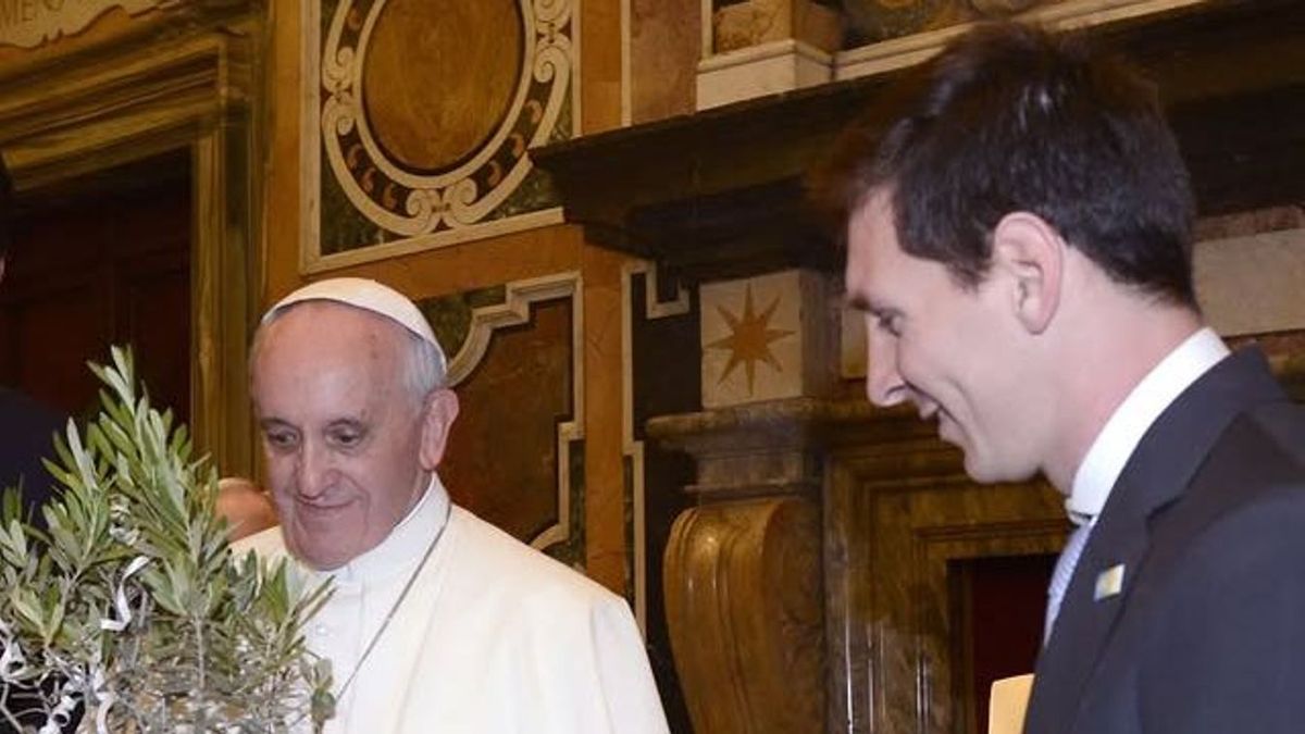 „Hiányozni fogsz” – Lionel Messi megható üzenettel búcsúzott Ferenc pápától