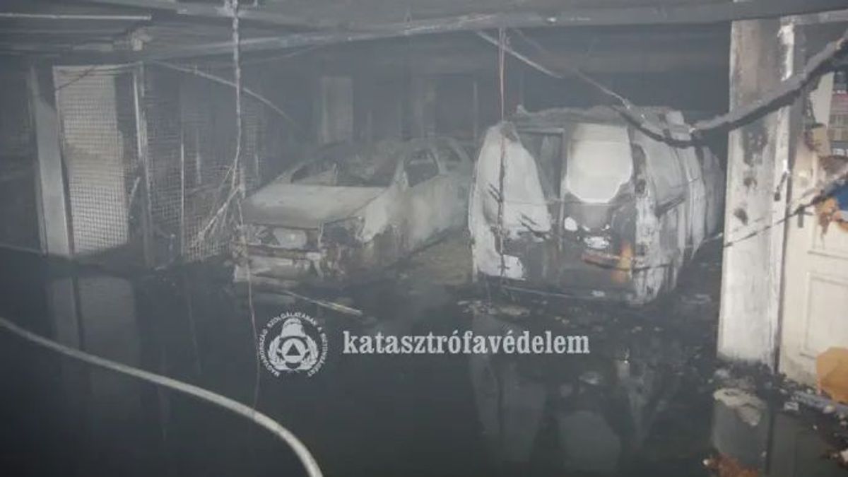 Holttestet találtak a XI. kerületi mélygarázstűz helyszínén
