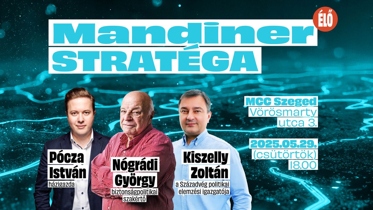 Kémbotrány, háborús spirál és új világrend – Stratéga élő közönséggel Szegeden!
