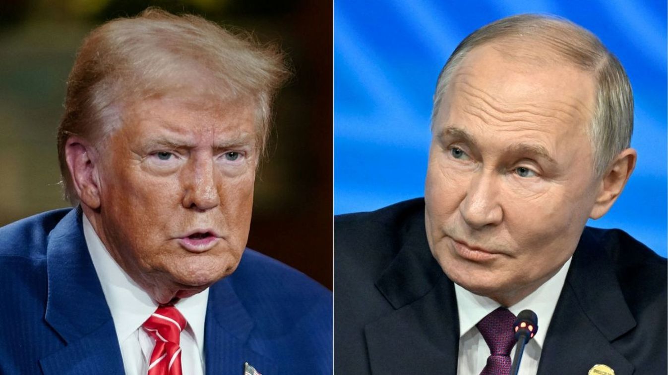 Donald Trump. Vlagyimir Putyin.