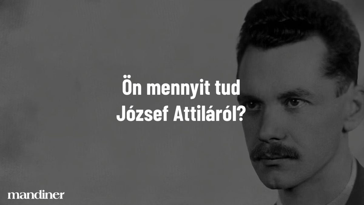 Itt a kétperces kvíz József Attiláról!