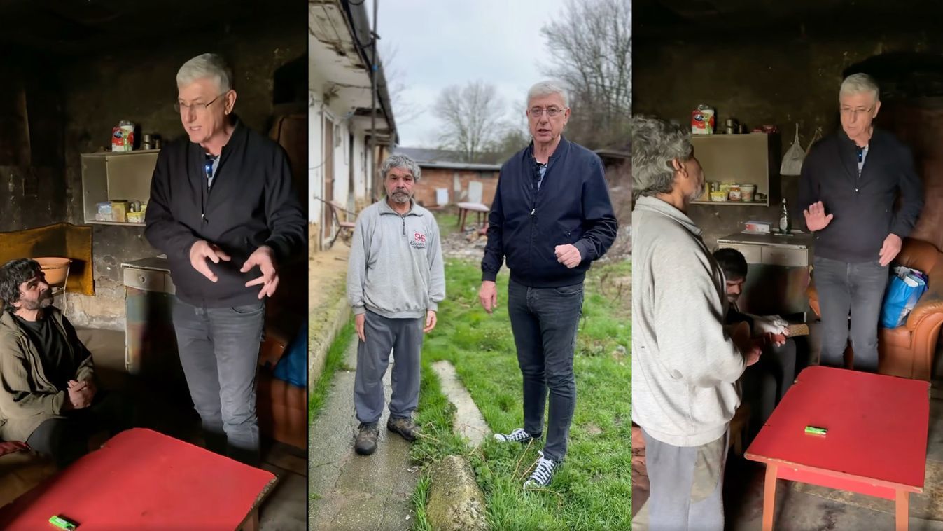 Gyurcsány Ferenc Grábócon a Lakatos fivéreknél