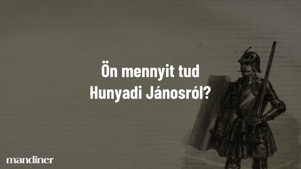 Két perc után megmondjuk, mennyit tud Hunyadi Jánosról!