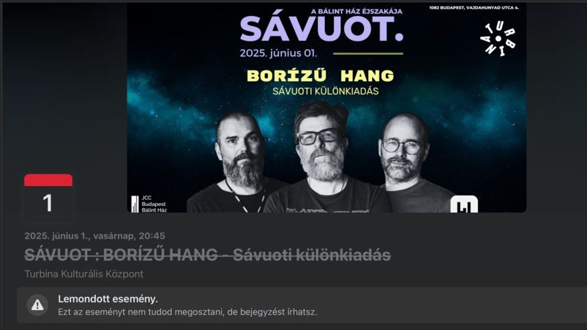 A Bálint Ház lemondta a 444-es újságírók sávuoti eseményét!