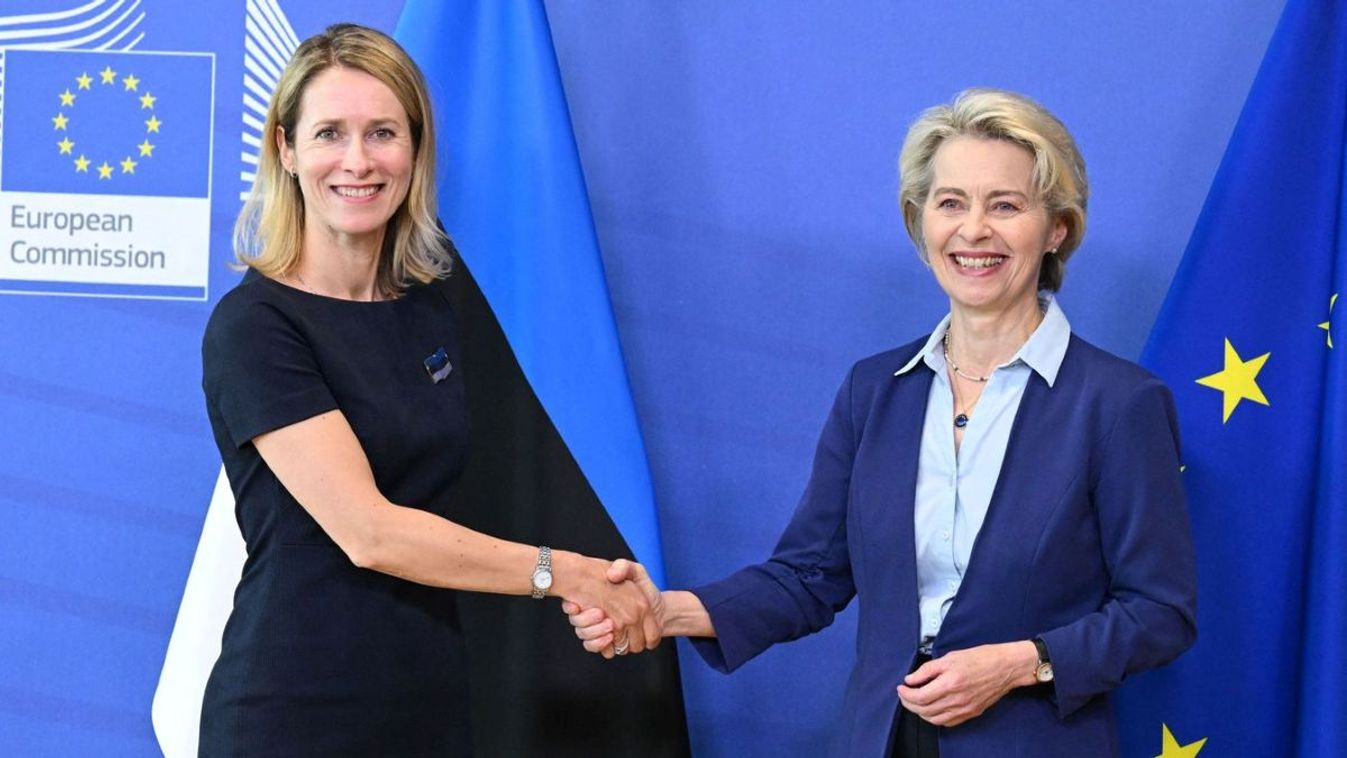Kaja Kallas és Ursula von der Leyen.