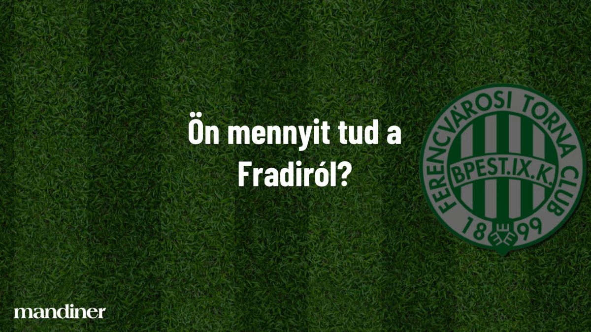 Tesztelheti, mennyire ismeri a Fradit!