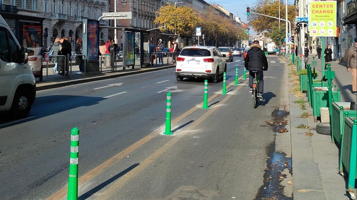 Karácsony bejelentette: újabb „védett kerékpársávokkal” sokkolják a budapestieket