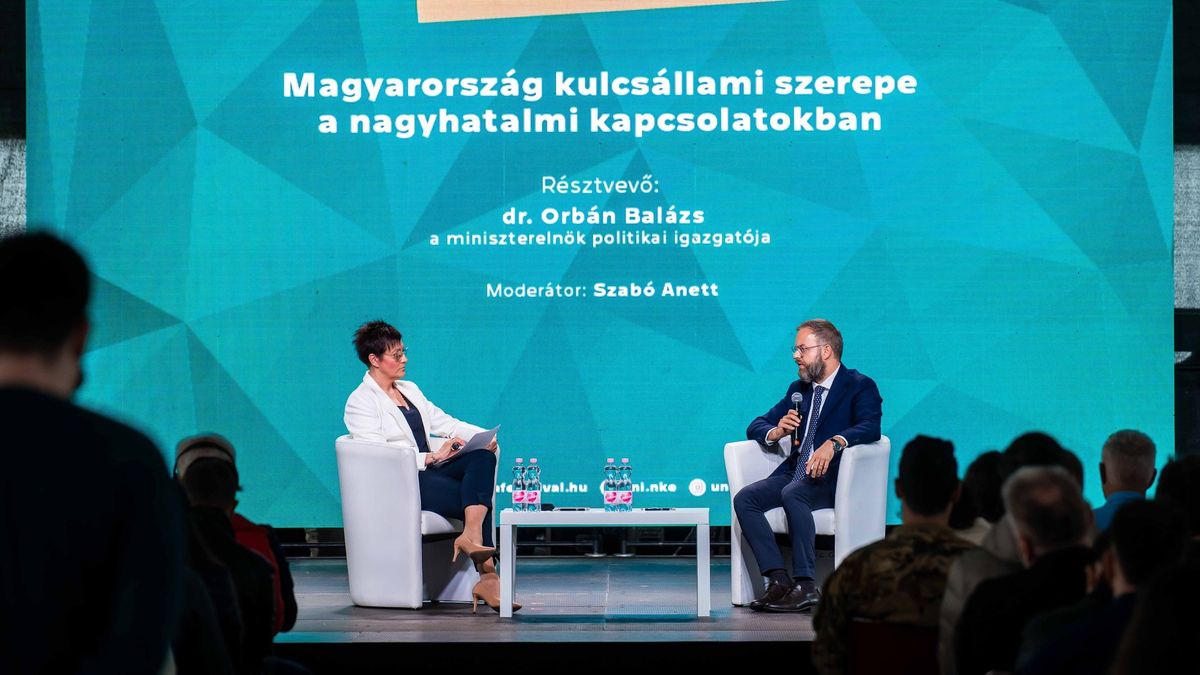 Orbán Balázs a Ludovika Fesztiválon: Egy globális méretű politikai, hatalmi, gazdasági egyensúly-átalakulás zajlik a világban