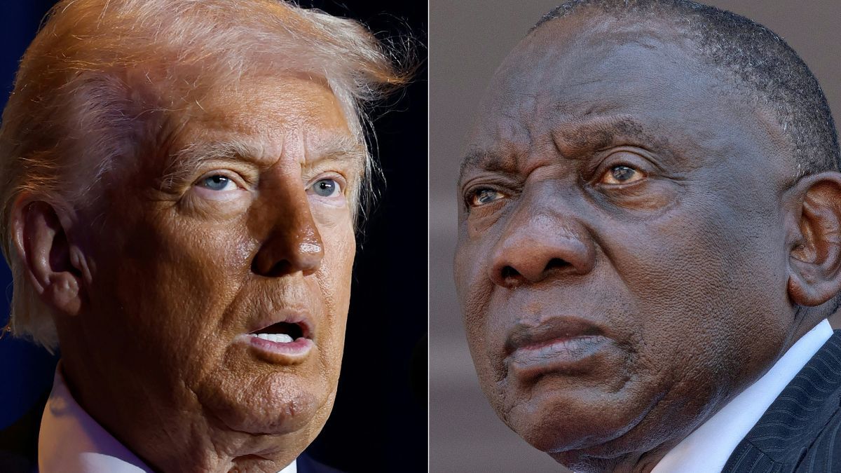 Innen szép nyerni: Dél-Afrika elnöke rendezné országa katasztrofális viszonyát Trumppal
