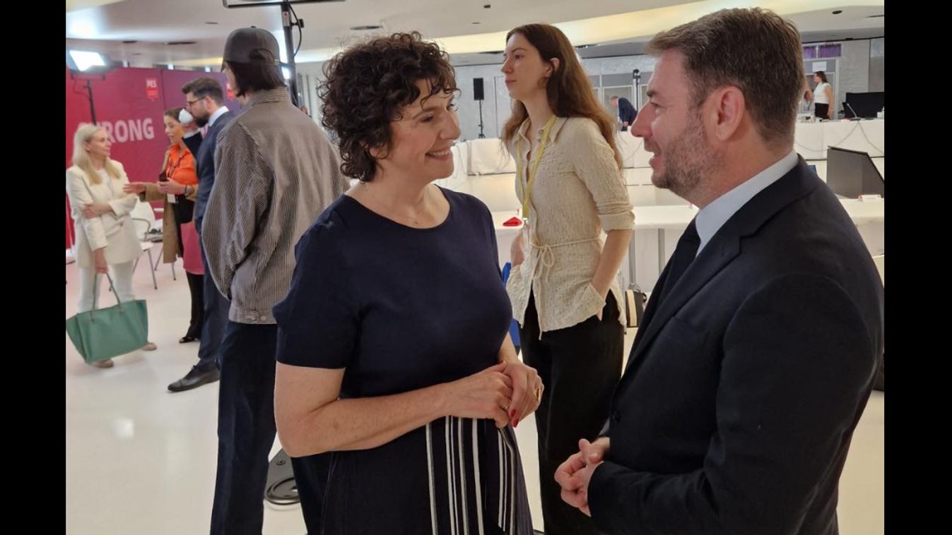 Dobrev Klára baloldali politikussal