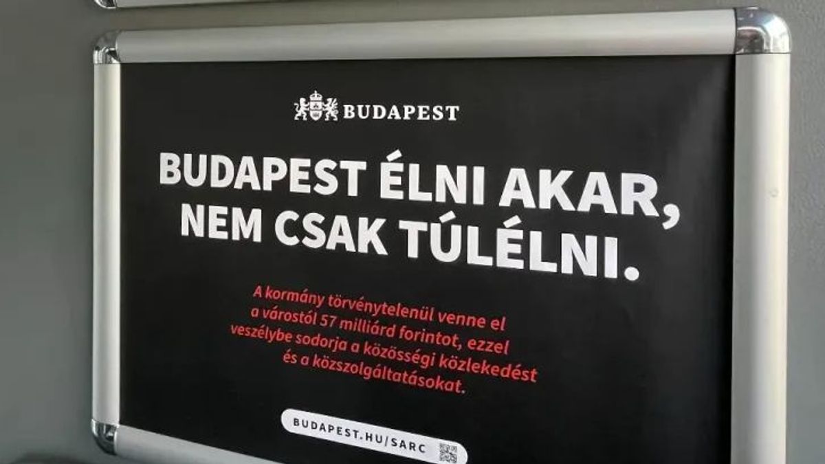 Karácsony Gergely plakátkampányt indított Budapesten a kormány ellen