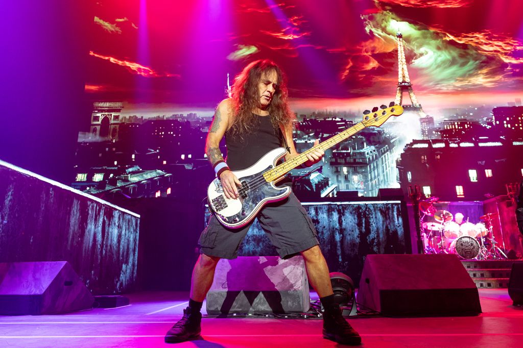 20250515 Budapest        Iron Maiden brit metal zenekar világturnájának Budapesti nyitánya.     Fotó: Kállai Márton