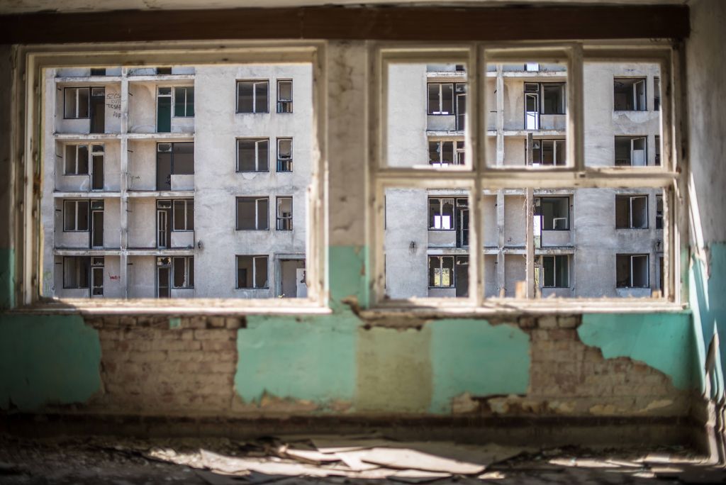 Veszprém Szentkirályszabadja volt laktanya és lakótelep szellemváros halott város
Urbex Hajner Gyula elhagyott épületek
2016.04.13. fotó: Németh András Péter
