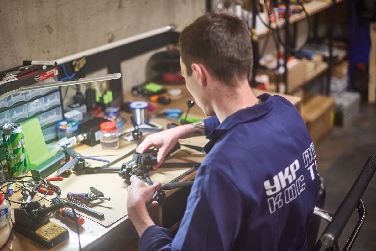 Drone manufacturing facility in Odessa