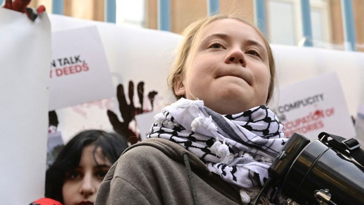 Greta Thunberg megindult Gáza felé