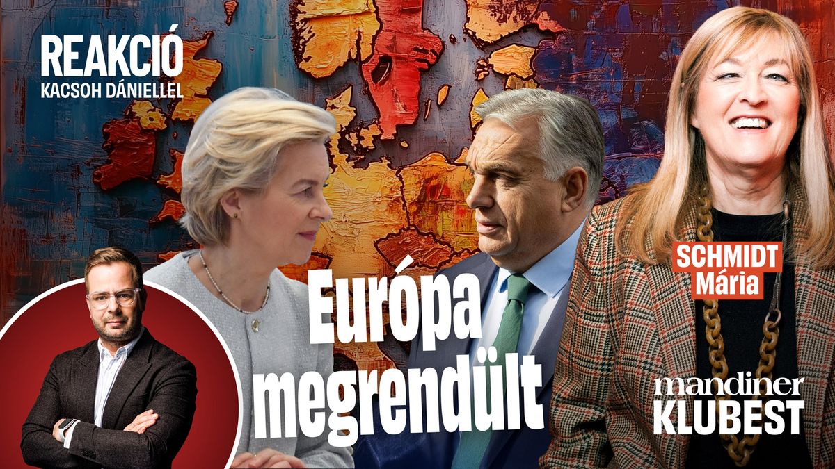 Schmidt Mária: Európának nincs célja, álom nélkül sodródik | Mandiner Klubest