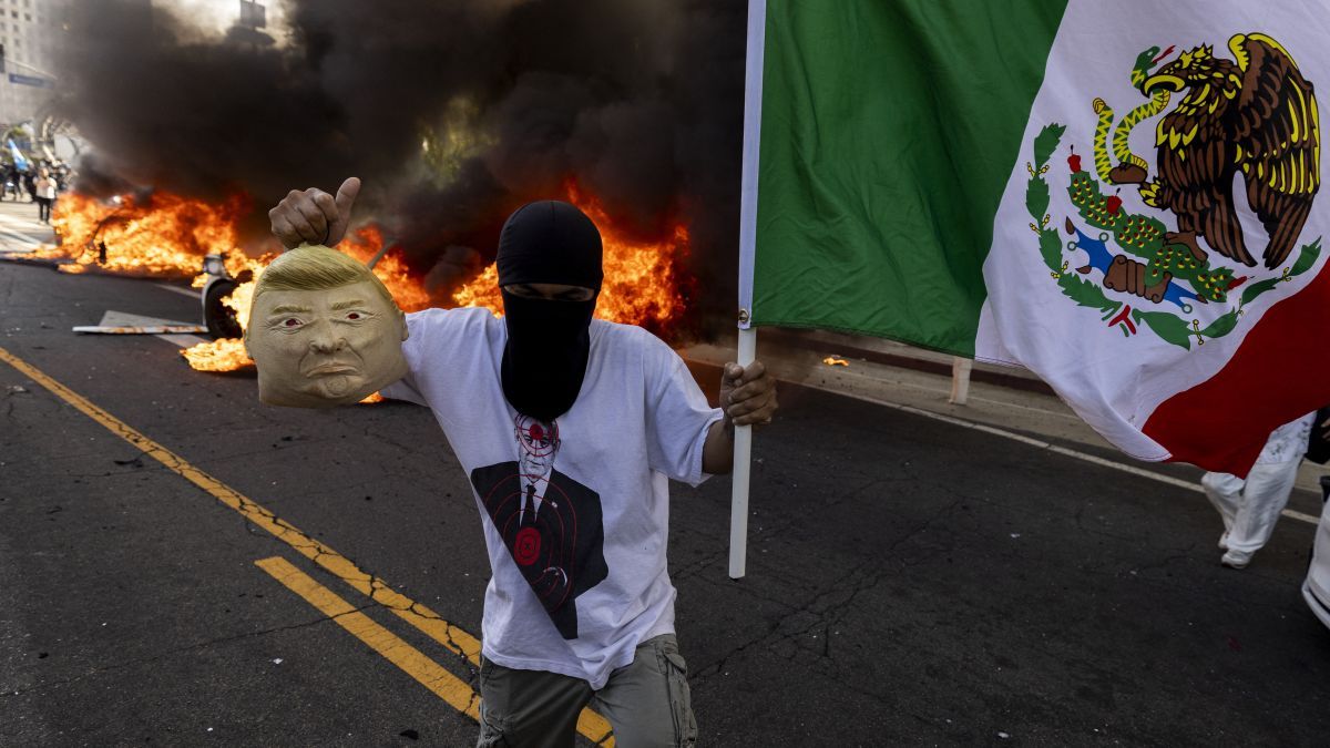A CNN már nagyon reménykedik, hogy a Los Angeles-i tüntetések véget vetnek Trump hatalmának