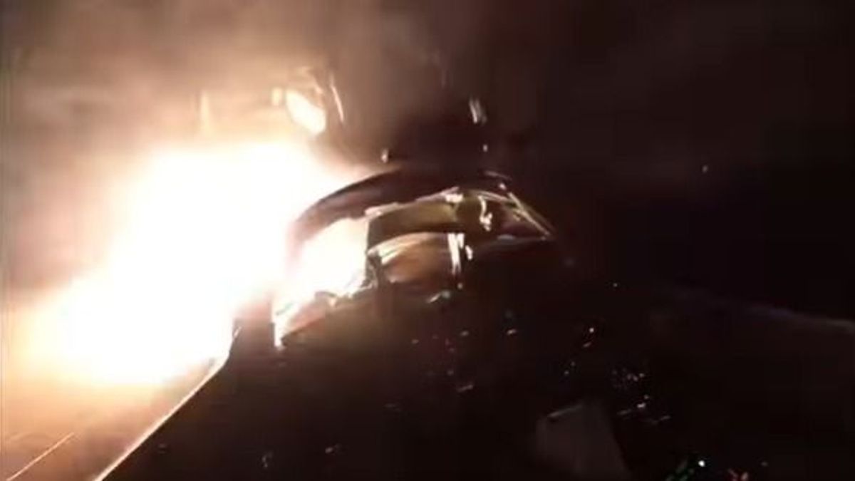 Látványos videón, ahogy az ukránok szétlőnek egy iráni gyártmányú drónt (VIDEÓ)