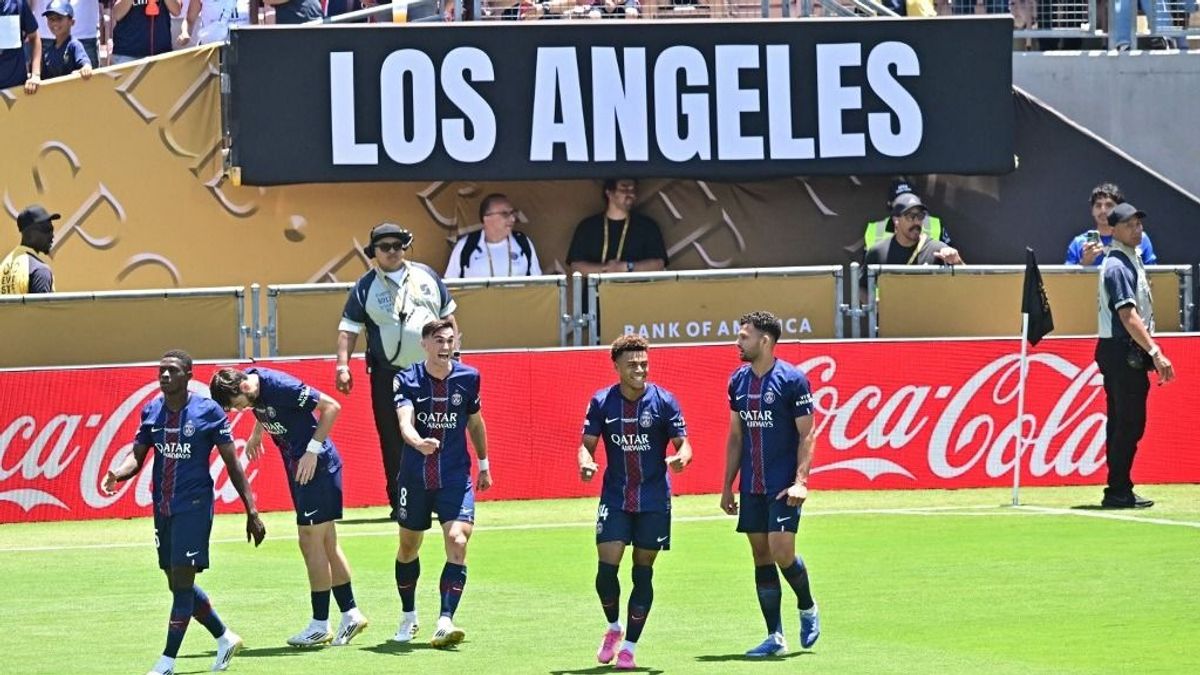 A BL-győztes PSG a Los Angeles-i zavargások ellenére tízezrek előtt győzte le az Atléticót (VIDEÓ)