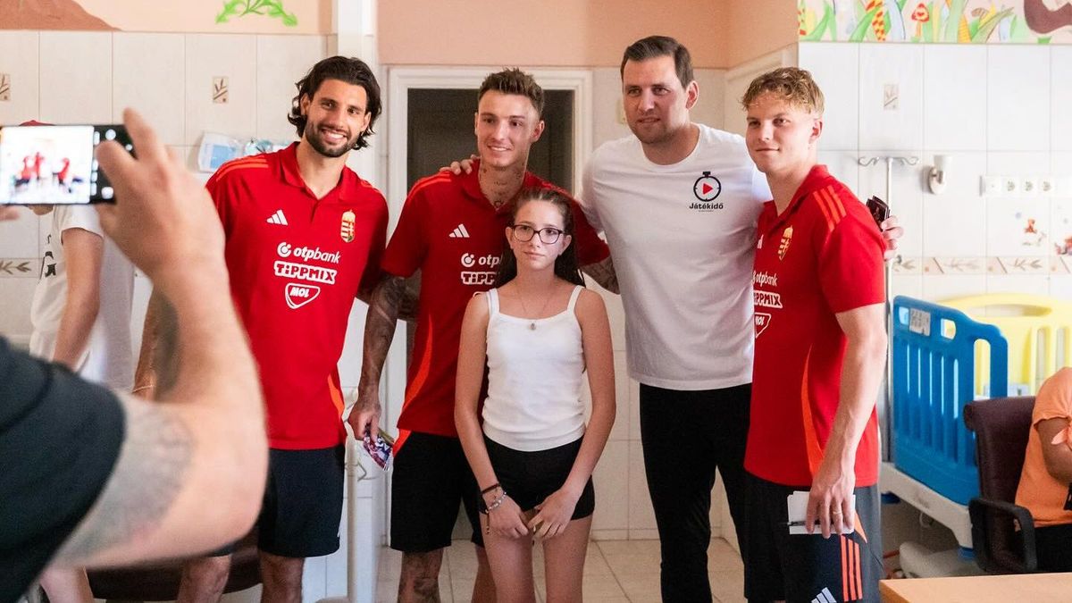 Szalai Ádám kórházba vitte Szoboszlai Dominikékat, hogy milliókat adjanak át