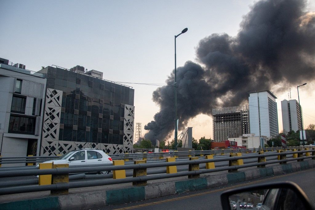 Israeli Attack Headquarters Iran State TV