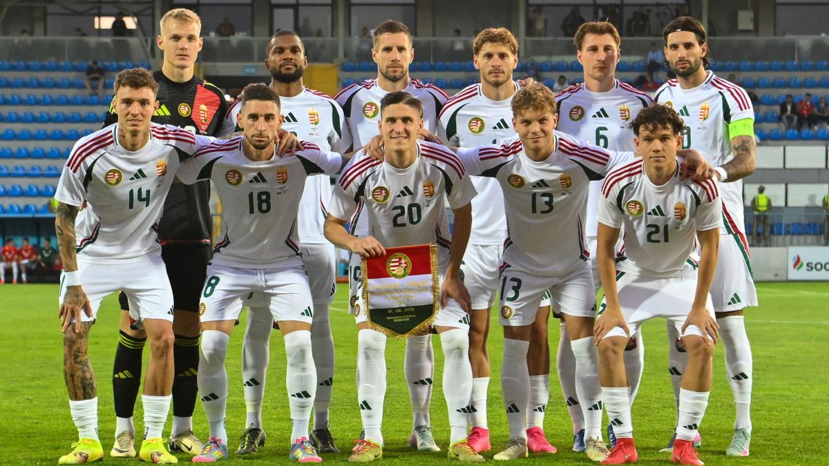TÓTH Balázs; TÓTH Alex; NEGO Loic; SALLAI Roland; ORBÁN, Willi; SCHÄFER András; NAGY Zsolt; BOLLA Bendegúz; VARGA Barnabás; DÁRDAI Márton; SZOBOSZLAI Dominik