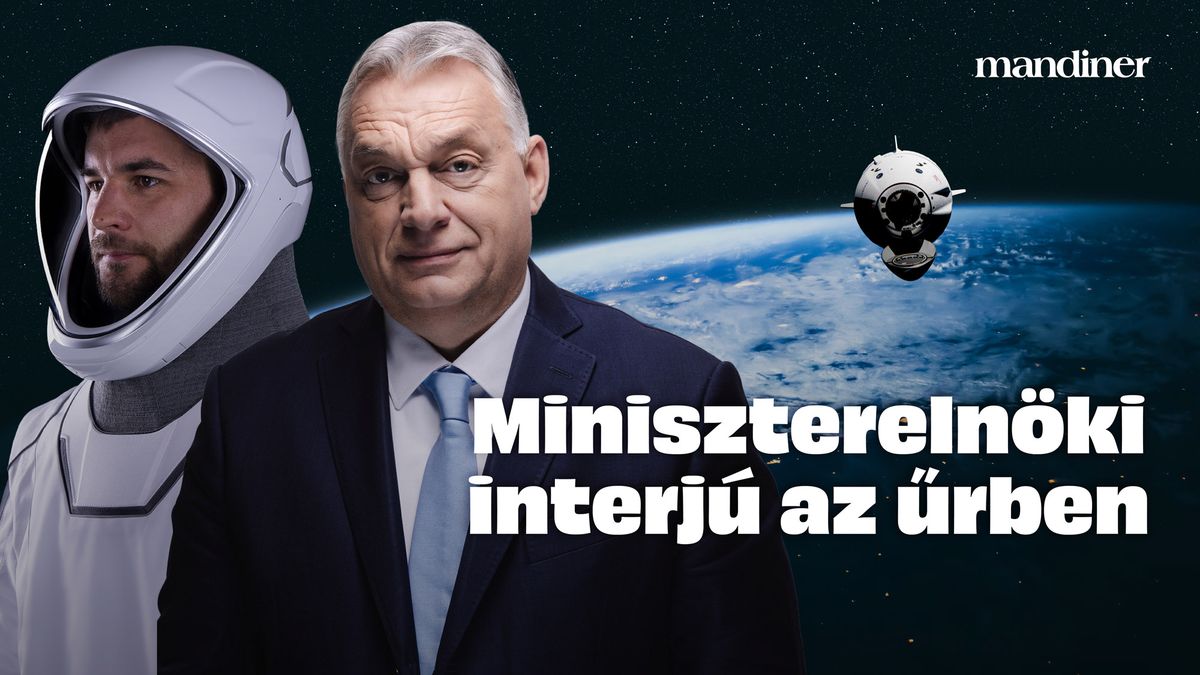 Orbán Viktor az űrben hívta fel Kapu Tibort – a beszélgetés ÉLŐBEN a Mandineren (VIDEÓ)
