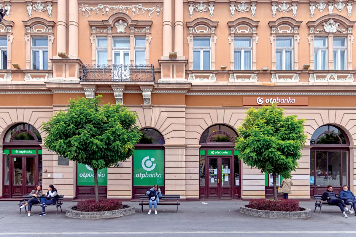 Novi,Sad,,Serbia,-,September,21,,2021:,Hungarian,Bank,Otp