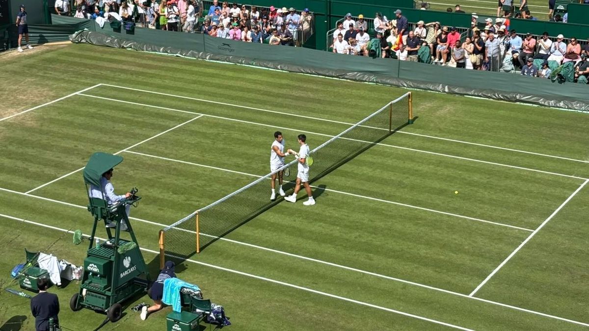 Hiába hárított tíz meccslabdát, kiesett Wimbledonban a magyarok legjobbja