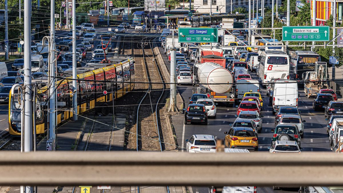A stresszes sofőr mindennapos szereplője a budapesti és országos közlekedésnek.