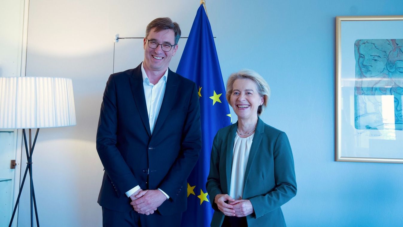 ursula von der leyen és karácsony gergely