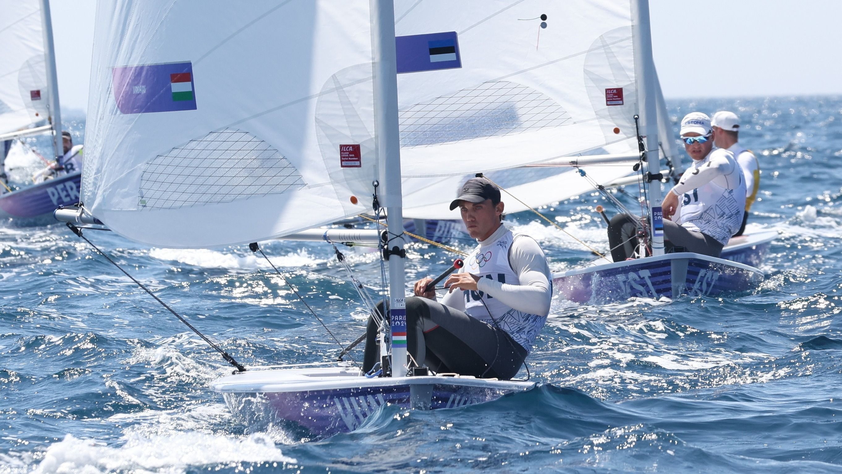 Vadnai Jonatán olimpikon vitorlázó a Balatont népszerűsíti