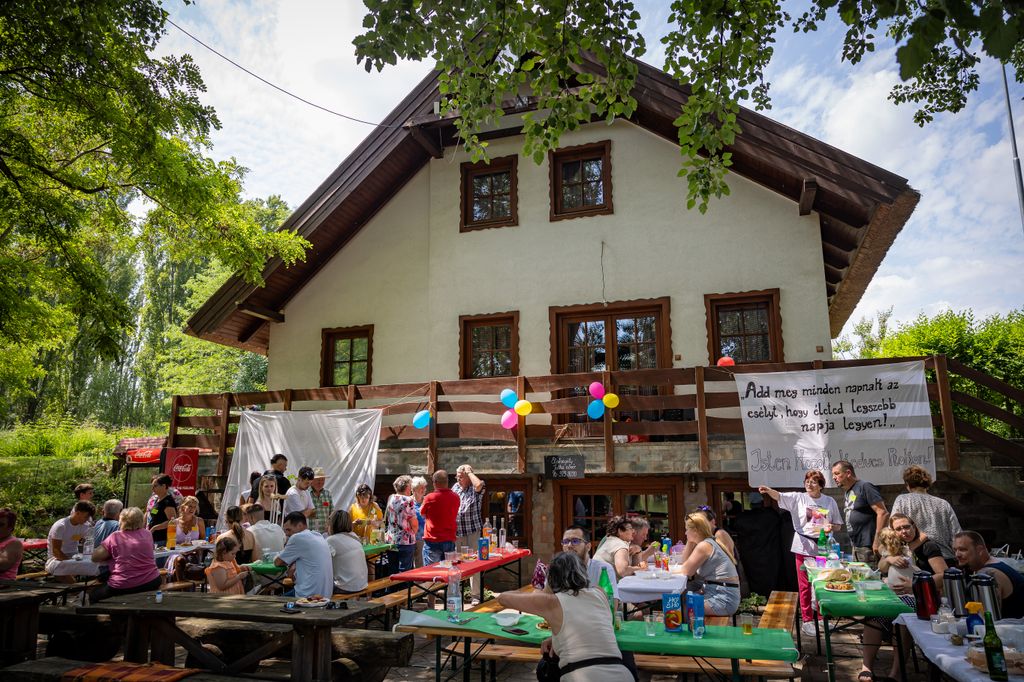 20250607 Mosonmagyaróvár    Tánczos leszármazottak összcsaládi találkozója a Benes dekrétumok miatti kitelepítés áldozatai Fotó: Kállai Márton