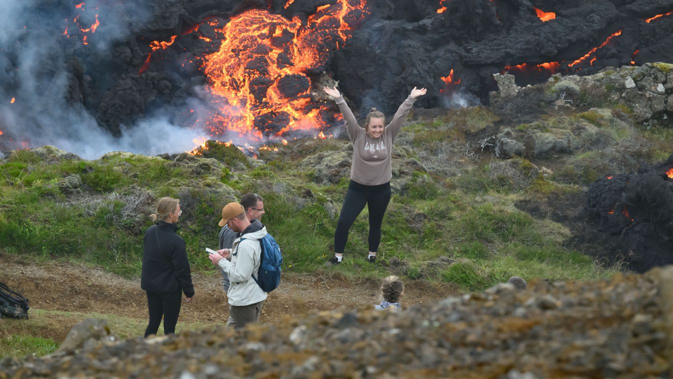 Ismét kitört egy vulkán az izlandi Reykjanes-félszigeten