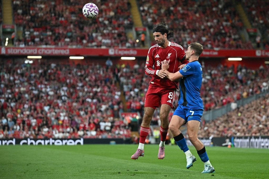 Szoboszlai végigjátszotta a Bournemouth elleni mérkőzést az első fordulóban (Fotó: Paul Ellis)