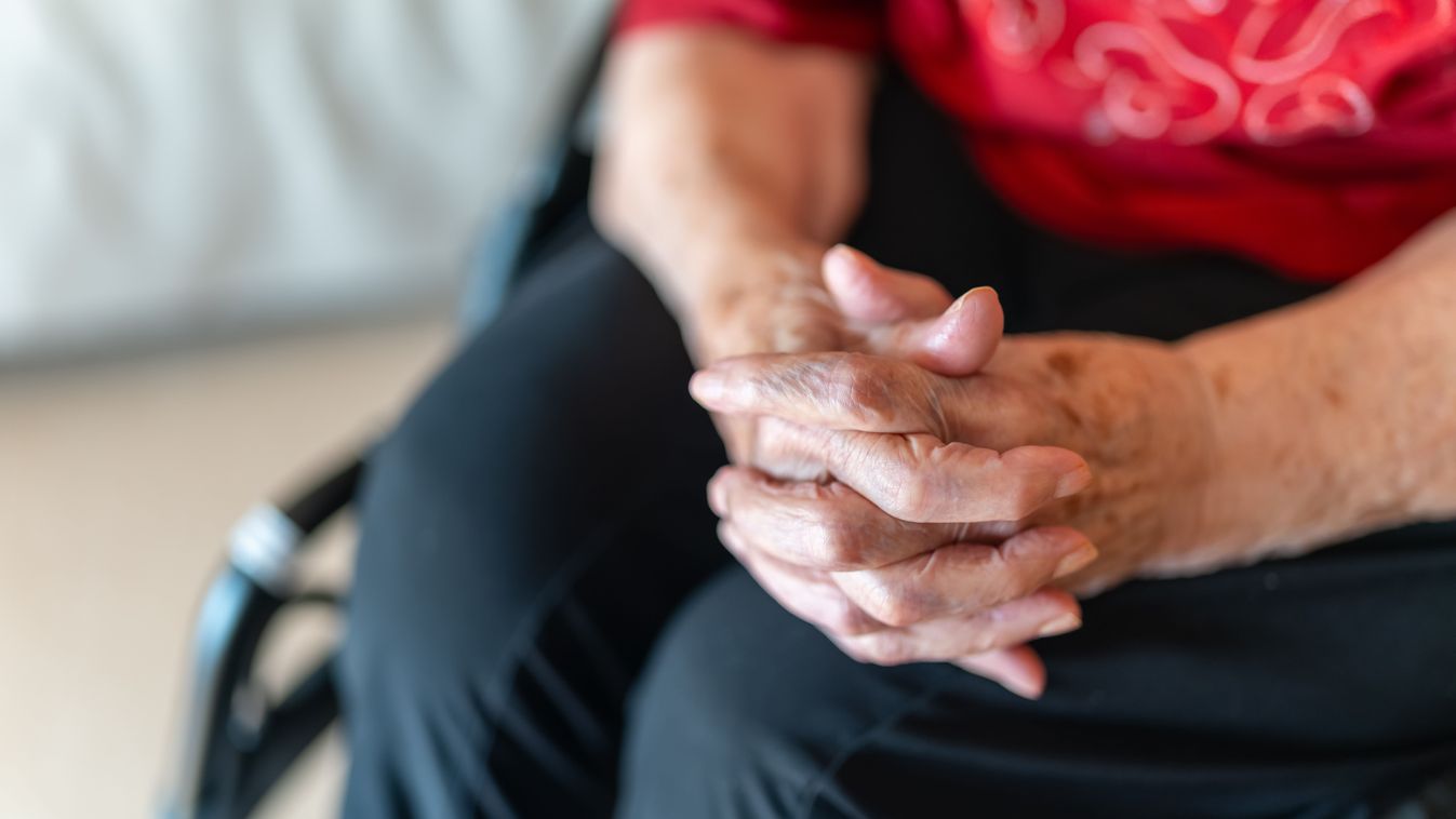 Detail,Of,Hands,Of,A,Very,Old,Woman,With,Her, legidősebb