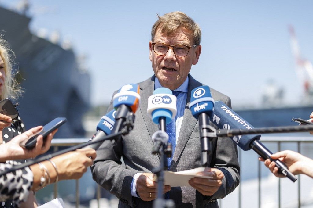 Német külügyminiszter: nem küldünk német békefenntartó csapatokat Ukrajnába.