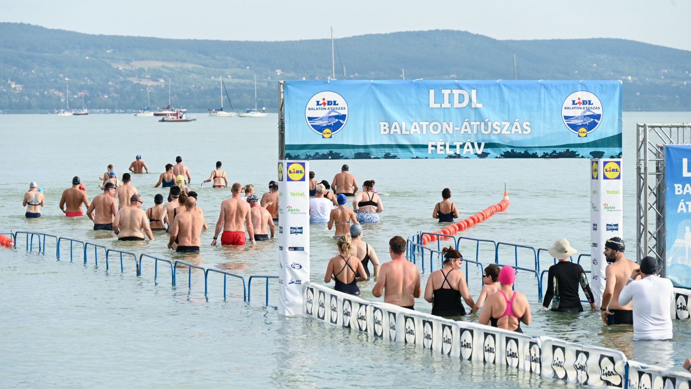 Szombaton megrendezik a Balaton-átúszást