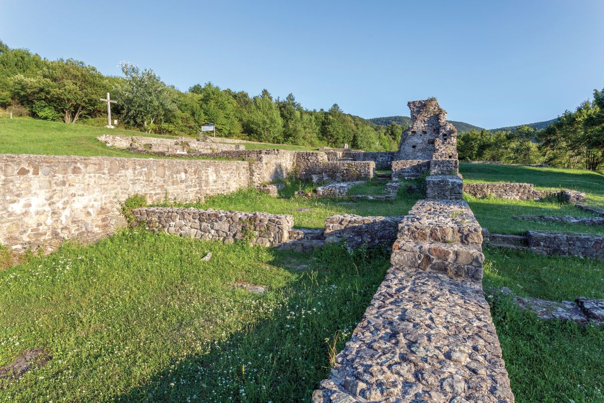 Monastery,Ruins,Near,The,Village,Of,Pilisszentlelek,,Hungary.