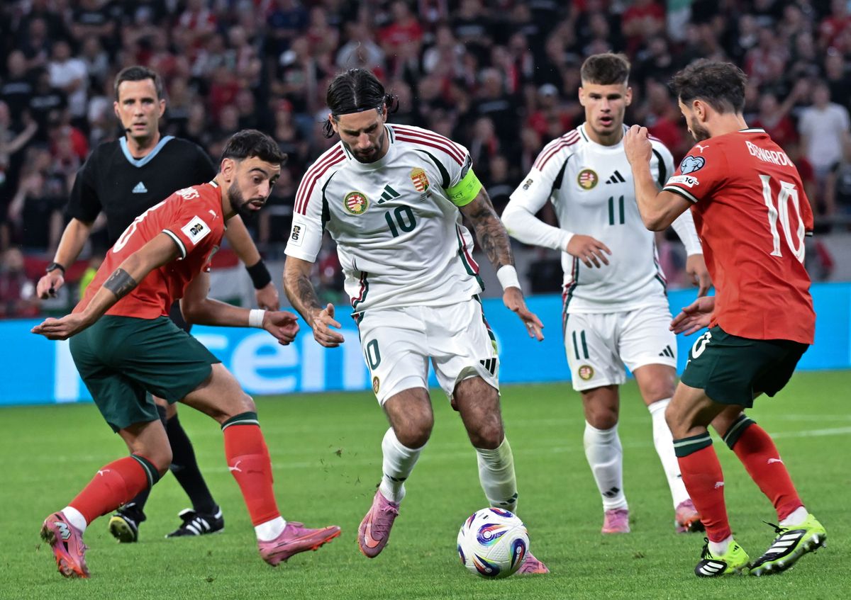 Portugália, Bruno Fernandes, Bernardo Silva, Szoboszlai Dominik, Magyarország, portugál válogatott, Puskás Aréna