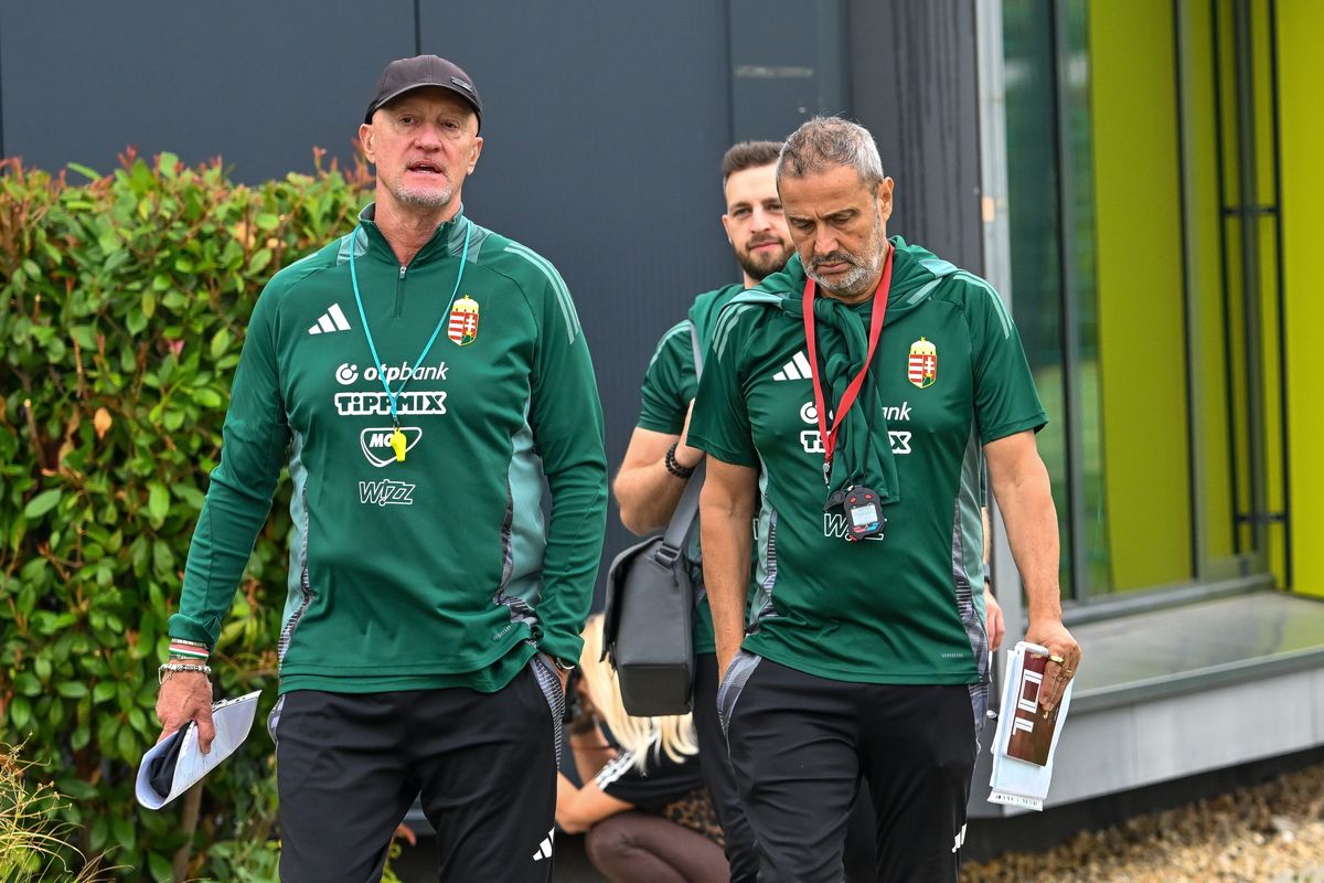 A magyarok szövetségi kapitánya, Marco Rossi Telkiben
