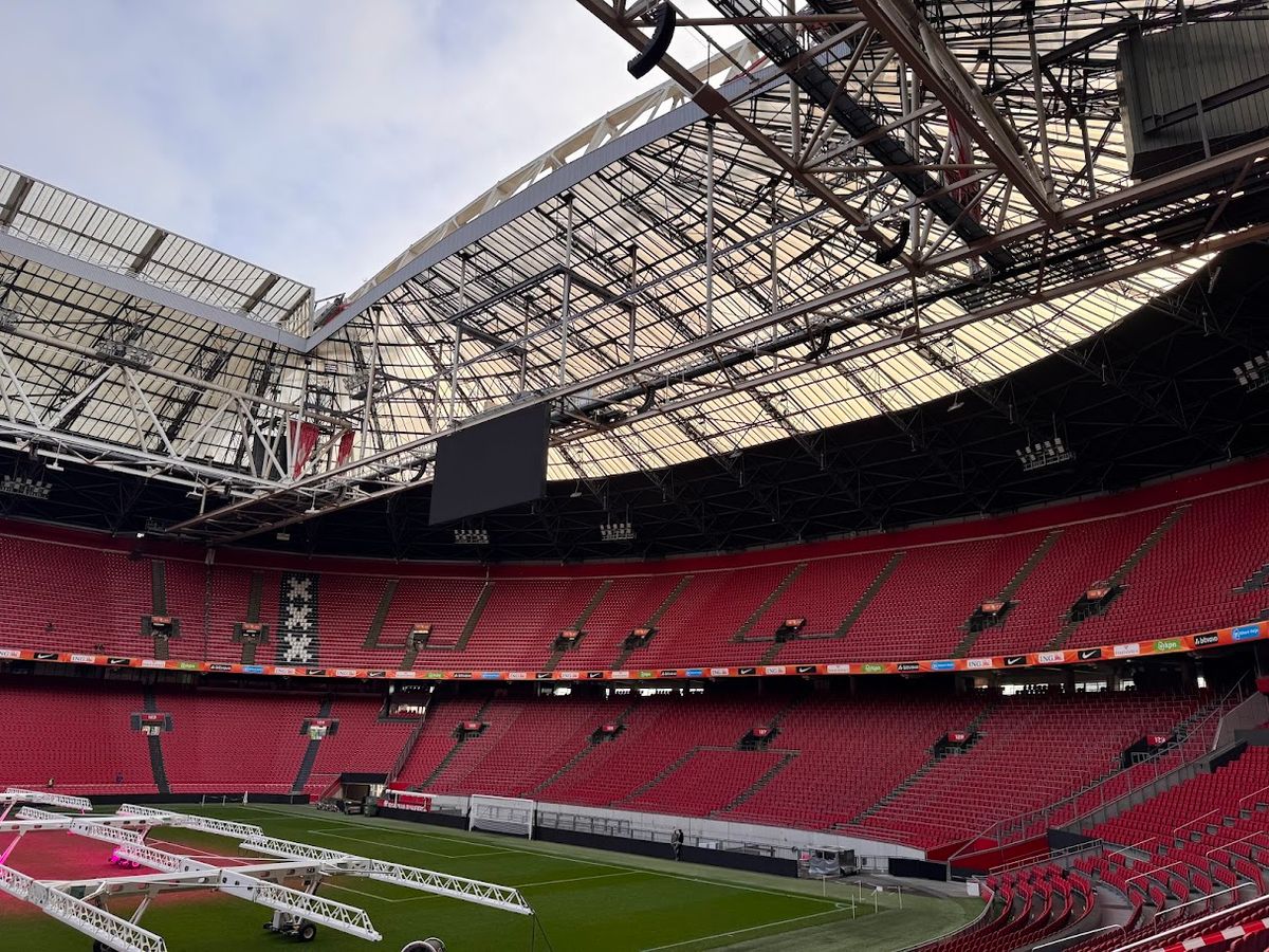 A Johan Cruijff ArenA belülről. 