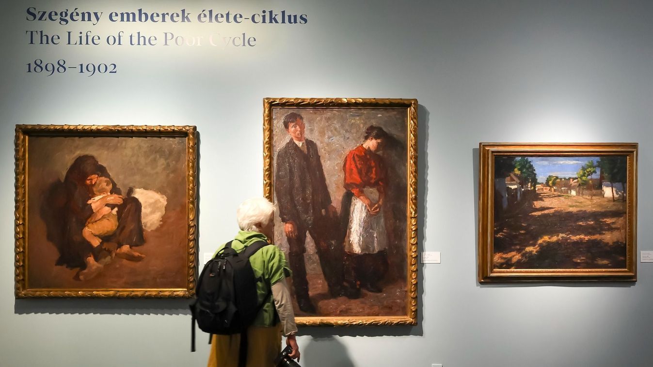 Fényes Adolf emlékkiállítást nyílt a Magyar Nemzeti Galériában