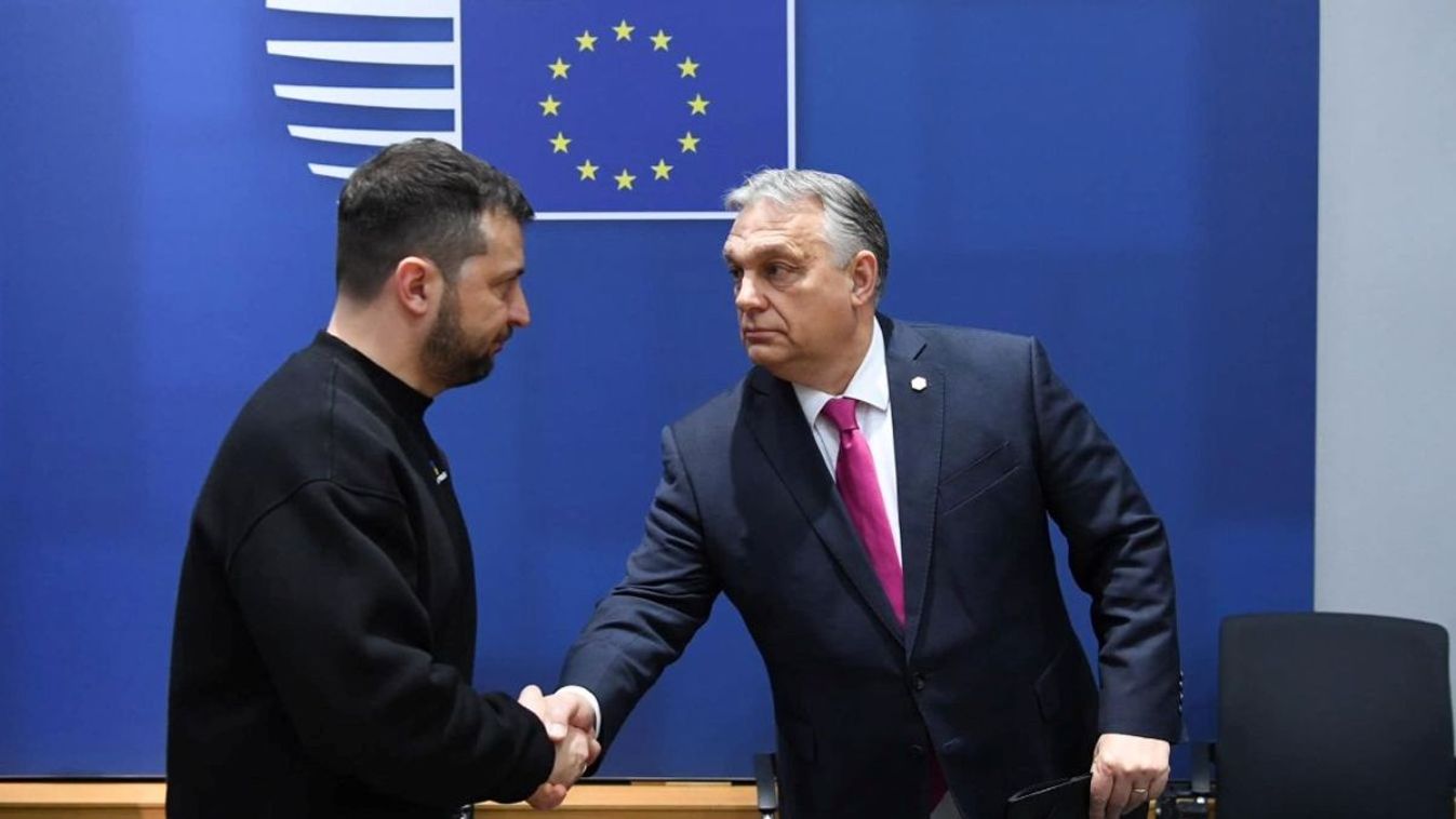 Orbán Viktor, Volodimir Zelenszkij.