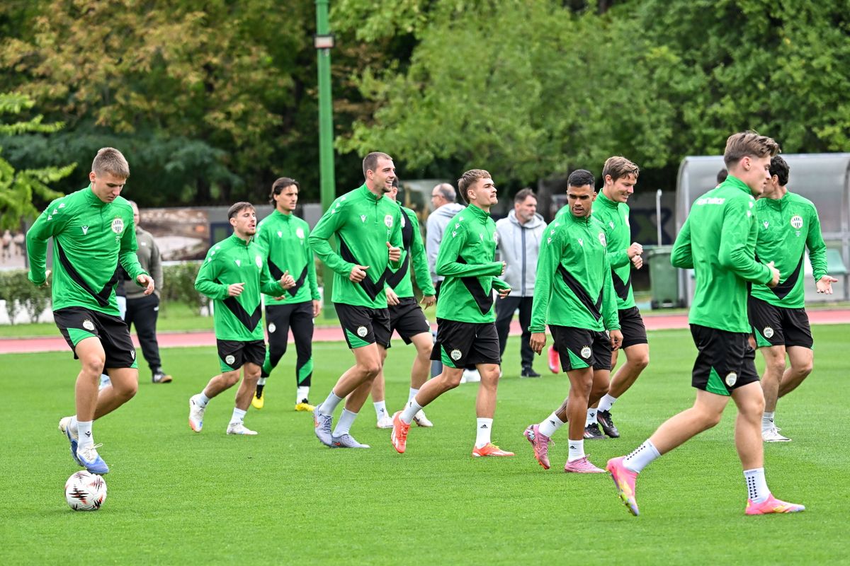Ferencváros, Genk, Európa-liga, Népliget, edzés