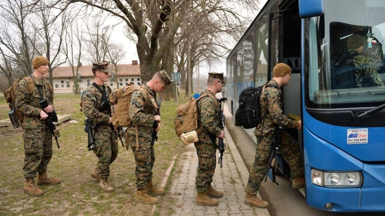 Amerikai katonák kivonása Romániából.